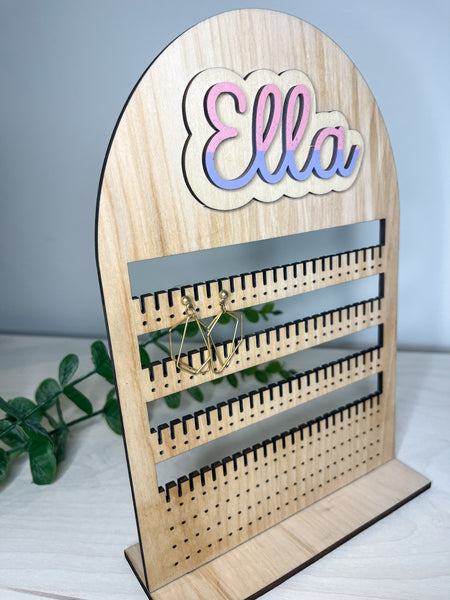 Personalized Earring stand