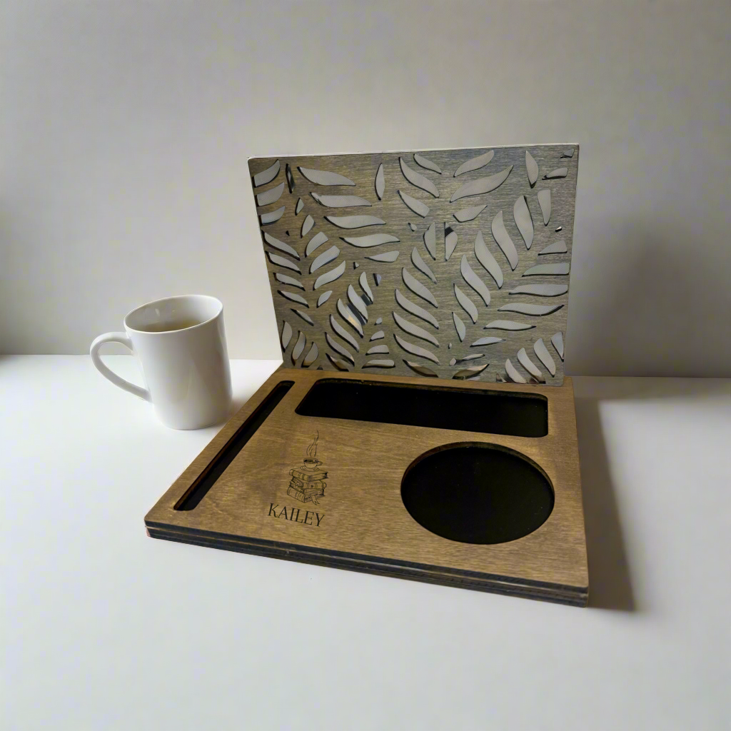 A Personalized Nightstand Bookrest