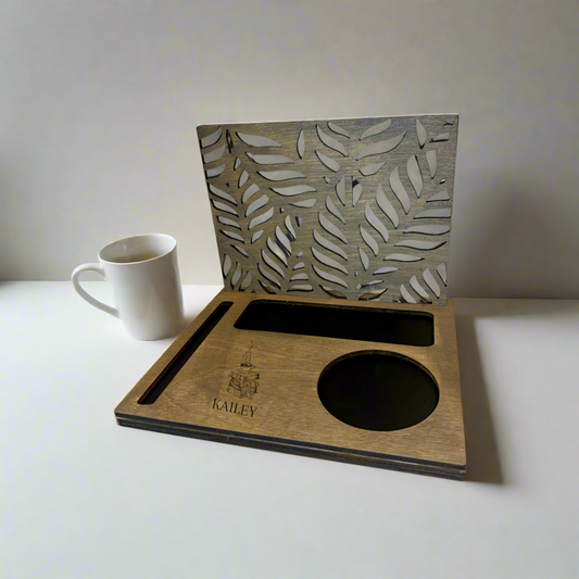 A Personalized Nightstand Bookrest