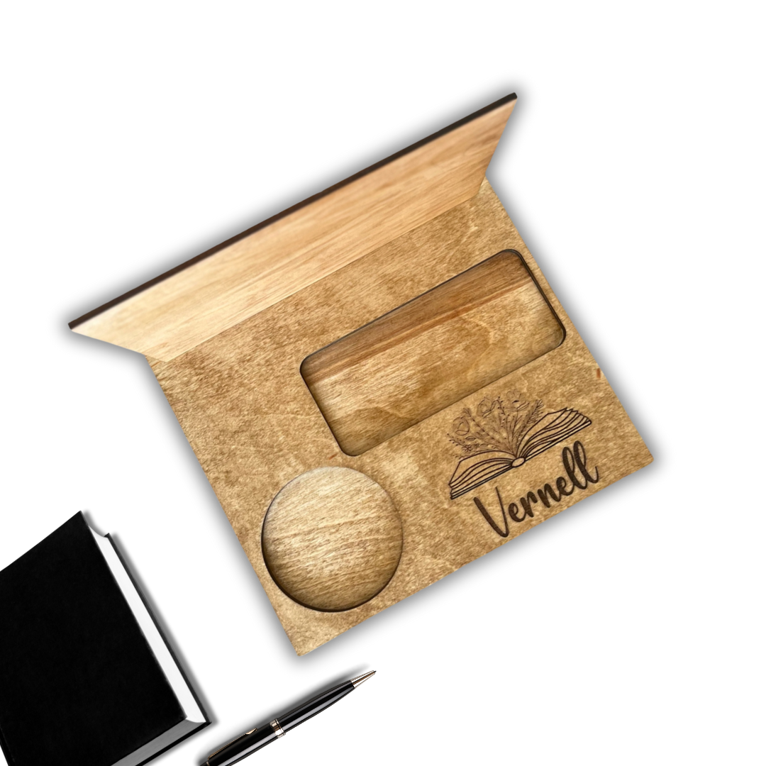 Custom Book Page Holder