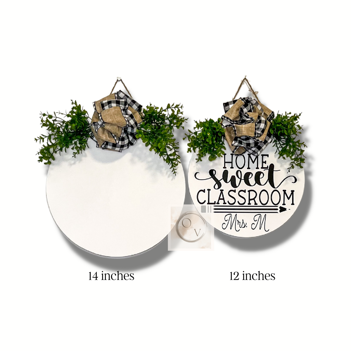 Personalized Teacher Classroom Sign/ Teacher Appreciation Gift