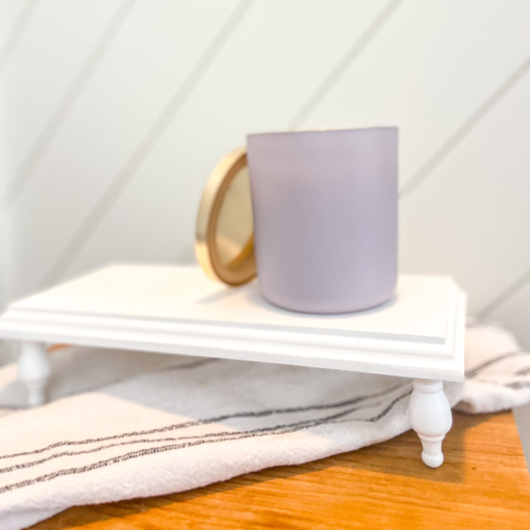 12 Inch Wooden Soap Stand Riser - Oak + Vine Designs