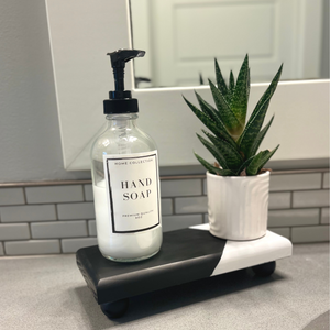 Modern Soap stand for kitchen or bathroom - Oak + Vine Designs