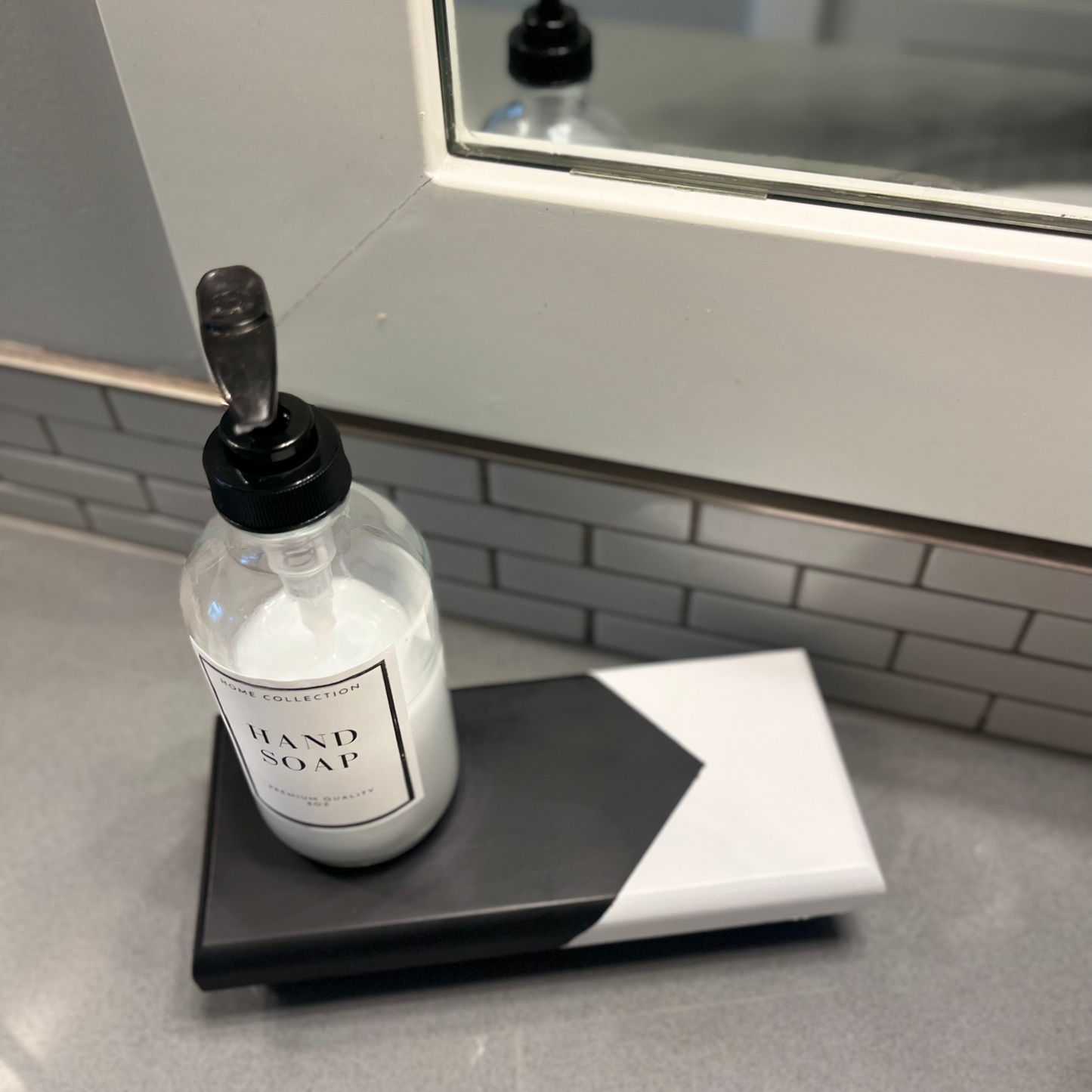 Modern Soap stand for kitchen or bathroom - Oak + Vine Designs