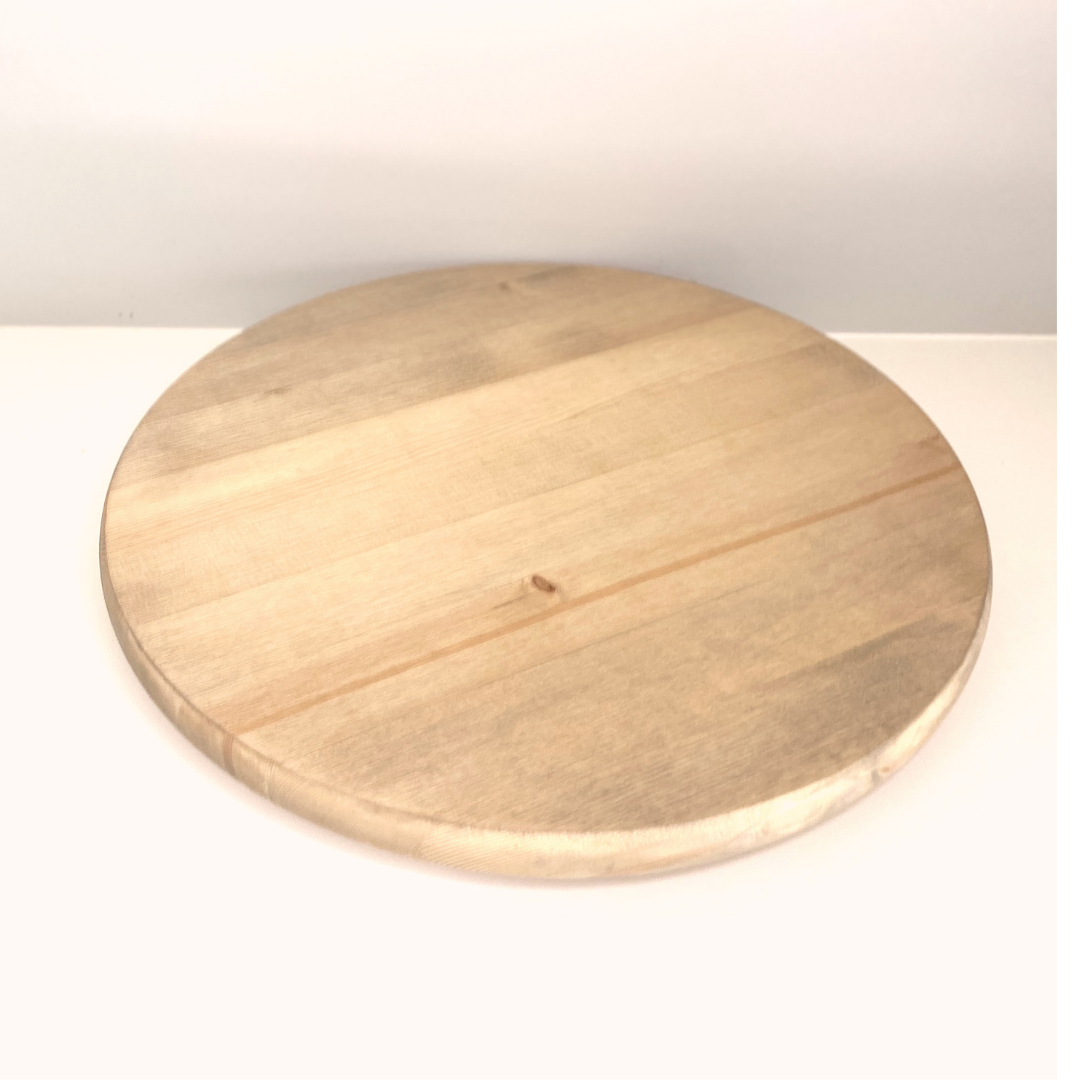 Round Riser with Feet - Oak + Vine Designs