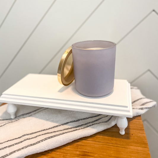 12 Inch Wooden Soap Stand Riser - Oak + Vine Designs