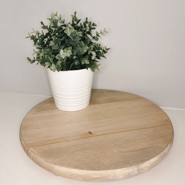 Round Riser with Feet - Oak + Vine Designs