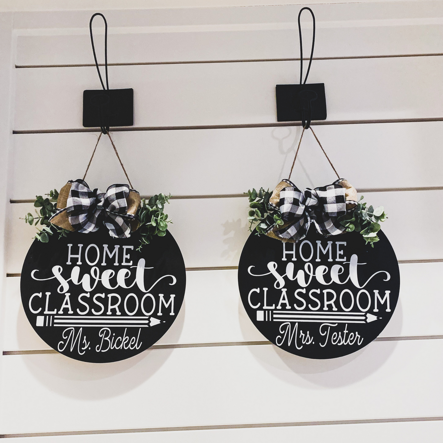 Teacher Classroom Sign/ Teacher Gift - Oak + Vine Designs