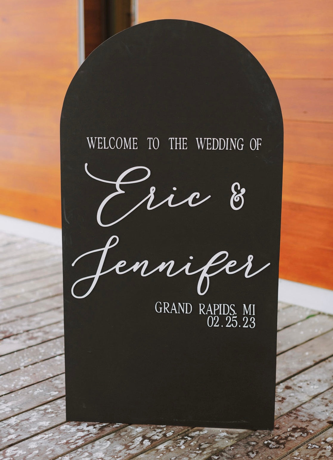 Custom Welcome Sign - Custom Order Deposit – Oak & Vine Designs