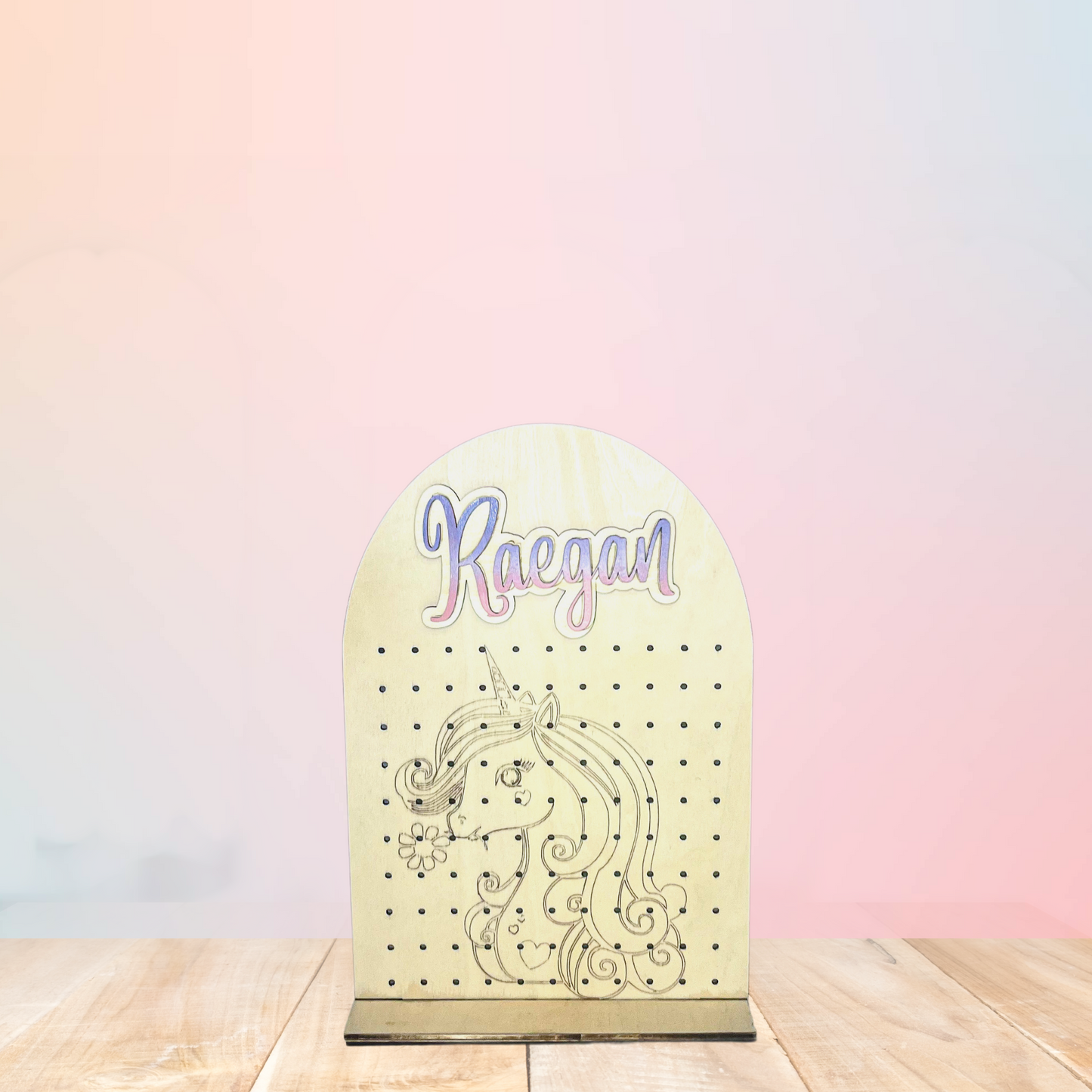 Personalized Earring Holder - Oak + Vine Designs