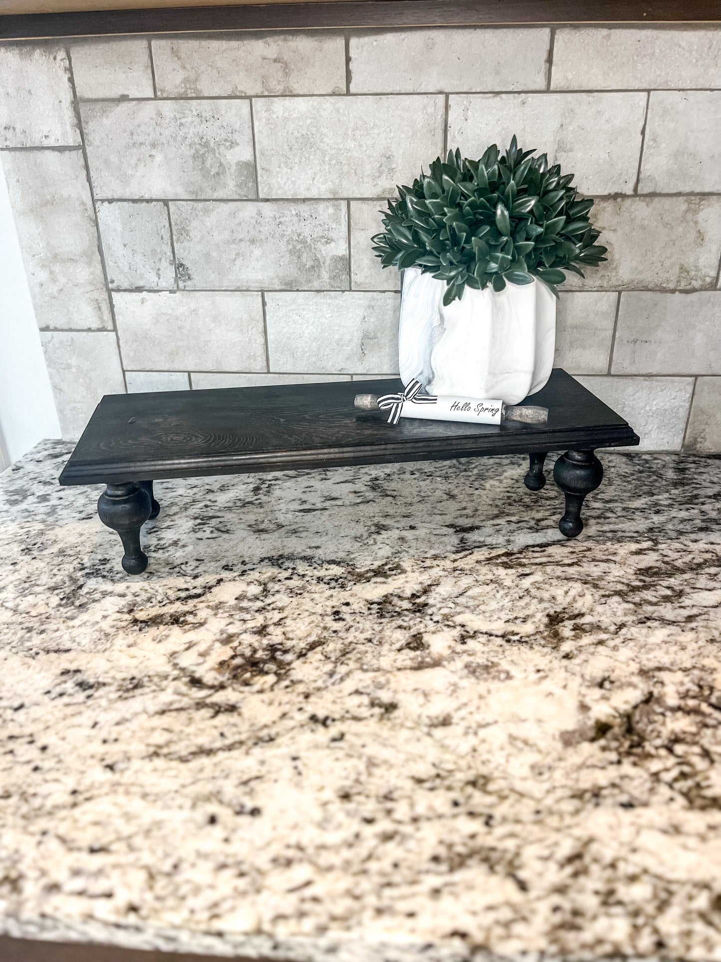 Large Rised Tray/ Table Riser - Oak + Vine Designs